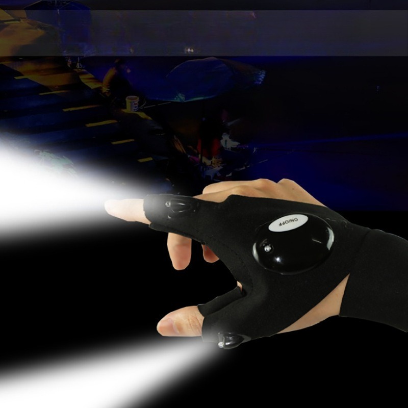 Fishing Gloves - Lampe de poche LED gants de