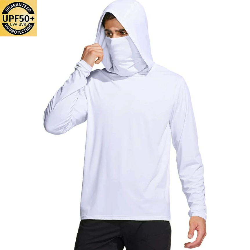 Chemise de pêche à capuche de  - Fishing Mask Sun Protection avis et prix